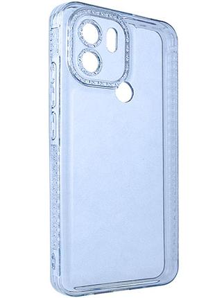 Чохол tpu starfall clear для xiaomi poco c51 блакитний