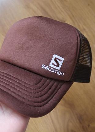Унісекс кепка бейсболка тракер salomon trucker або logo cap (репродукція)