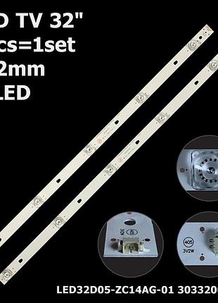 Led підсвітка tv ergo le55cu6550ak jl.d55051330-170as-m_v01 2шт.