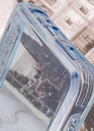 Чехол tpu starfall clear для oppo a17 голубой 7