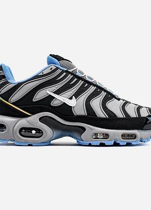 👟 кроссовки nike air max tn black grey "waterproof"/ наложка bs👟