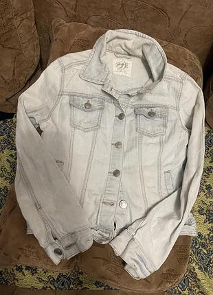 Джинсова куртка zara