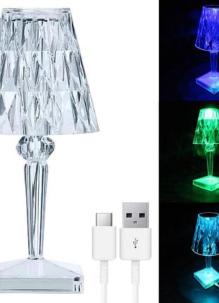 Led світильник crystal light із сенсорним керуванням