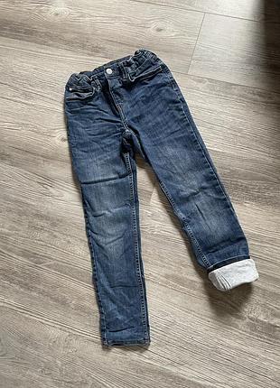 Джинсы мальчику хлопковый подклад h&m