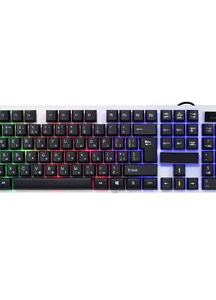 Дротова клавіатура з rgb підсвіткою, xstrike xs-1080