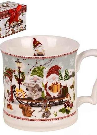 Чашка 420мл новорічна christmas stories r36233 тм stenson