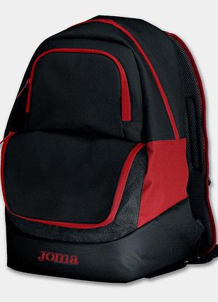 Рюкзак joma diamond ii черно-красный уни 47х32х32см 400235.106