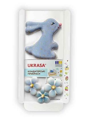 Зайчик з квітами мікс кольорів тм украса