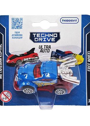 Игровая мини-машинка ultra auto technodrive 250321w-1 металлический корпус