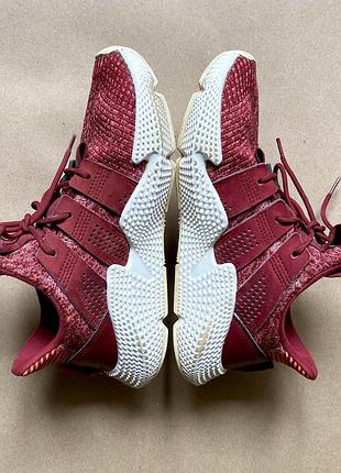 Кросівки жіночі adidas prophere 38 розмір | устілка 23,5 см | бордові текстильні з об’ємною підошвою | дихаючі
