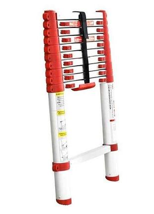 Стремянка телескопическая, алюминиевые 10сх, 3.20м lt-3032 тм intertool