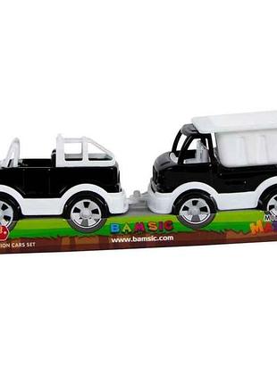 Машинка (грузовка, внедорожник) арт.002/6 тм bamsic