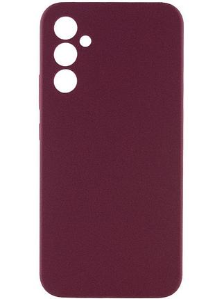 Чехол silicone cover lakshmi full camera (aaa) для xiaomi poco x3 nfc / poco x3 pro бордовый / plum