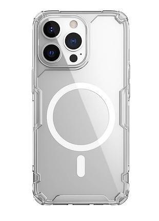 Tpu чохол nillkin nature pro magnetic для apple iphone 13 pro (6.1") безбарвний (прозорий)