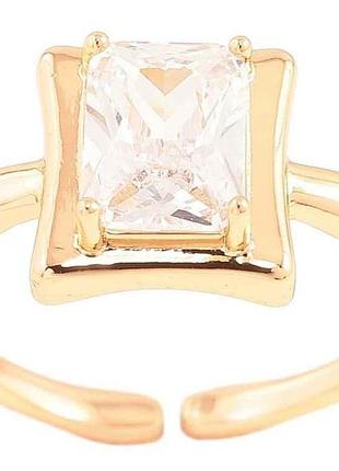 Каблочка позолота 18k «фианит» (258633) р.18-19 тм xuping