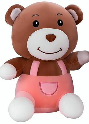 Мягкая игрушка "мишка" 30см, розовый