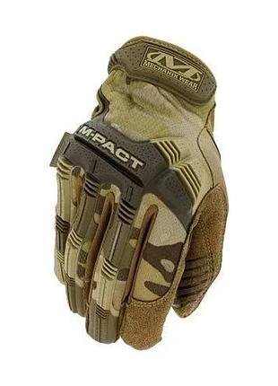Рукавиці тактичні mechanix m-pact multicam