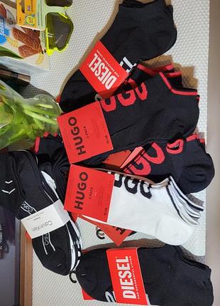 Новые оригинал фирменные носки шкарпетки calvin klein diesel boss hugo boss