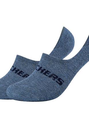 Skechers мужские носки-следки (набор 6 пар), на большой размер обуви 46 47 48 49 50