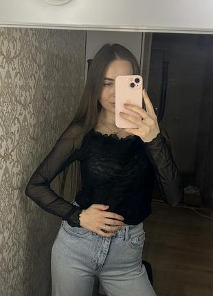 Блуза прозора 2