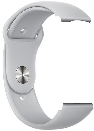 Ремешок hoco wh11 flexible series classic silicone strap для smart watch 22mm gray