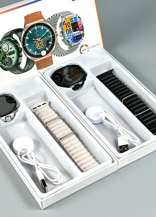 Умный смарт - часы smart watch v18 pro черного цвета