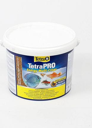 Tetra pro energy crisps высококалорийный корм для рыб 10 л