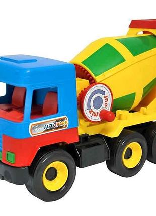 Бетонозмішувач 38*18*26см middle truck арт.39223 синій тм tigres