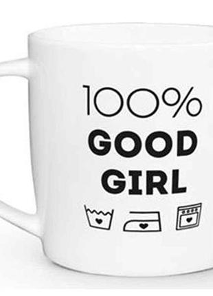 Чашка 360мл бочка good girl 1815 в под.коробке тм kvarta