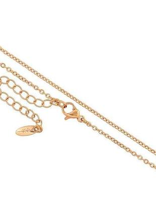 Цепочка позолота 18k плетение якорная 45-51см*1,5мм арт.316512 тм xuping