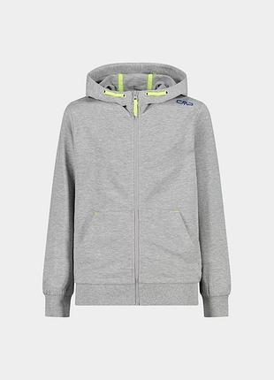Дитяча стильна кофта кмп оригінал cmp kid jacket fix hood 32d8244m-u632