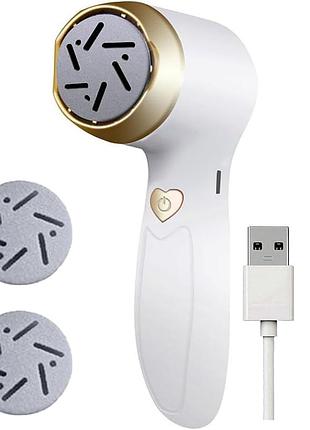 Электрическая пемза для ног с 2 насадками, usb