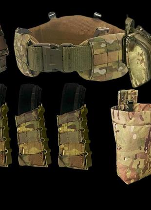 Рпс cordura 1000d с карманом под баллистический пакет + 6 подсумоков мультикам