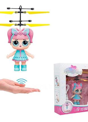 Іграшка "літаюча дівчинка" з підсвічуванням flying girl, usb