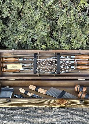 Подарунковий набір mzavod майстер bbq світла текстура