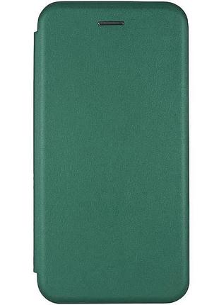 Шкіряний чохол-книжка classy для samsung galaxy a06 зелений