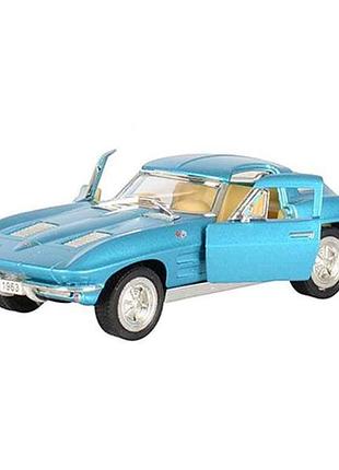 Машинка kt 5358w 12,5см голубой металл инерц-я 1:32 тм kinsmart
