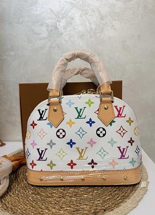 Сумка alma bb monogram multicolore murakami 3