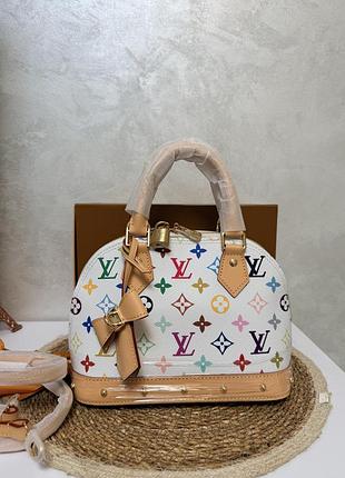 Сумка alma bb monogram multicolore murakami 2