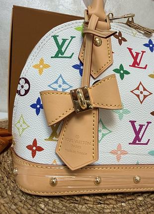 Сумка alma bb monogram multicolore murakami 7