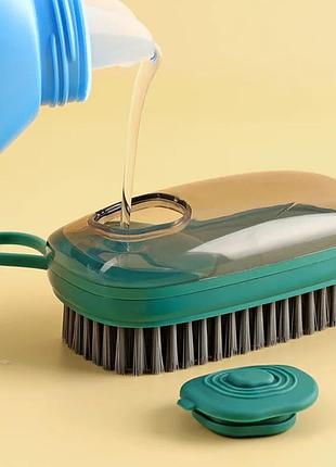 Универсальная чистящая щетка 3в1, c дозатором, hudraulic cleaning brush hx8818