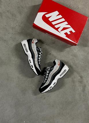 Nike air max 95 wolf grey rugged orange