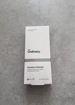 The ordinary squalane cleanser, 50 мл — очищуючий бальзам для обличчя (зволоження + зняття макіяжу)