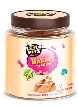 Lolopets косточки банановые банка 210г m 80607