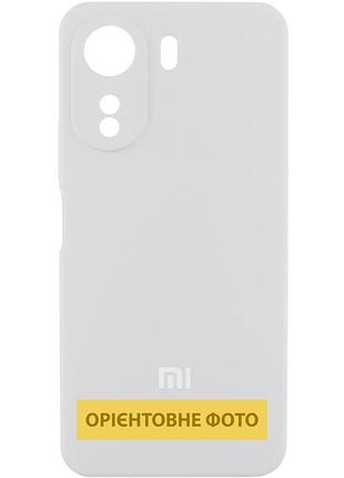 Чохол silicone cover lakshmi full camera (aaa) with logo для xiaomi redmi 15 (global) білий / white