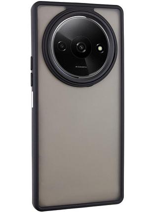 Чехол tpu+pc lyon frosted для xiaomi redmi a3 black