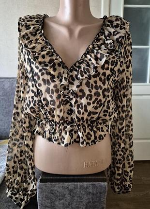 Трендова кофта лео від zara