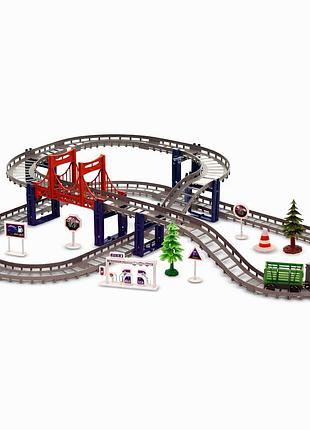 Игровой рождественский поезд от батареек, 9263-4c