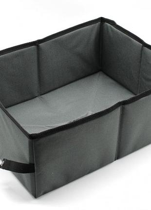 Портативний туалет без кришки, 40х30х15 см сірий
