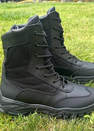 Берці зима, осінь gore-tex +10/-15 колір чорний